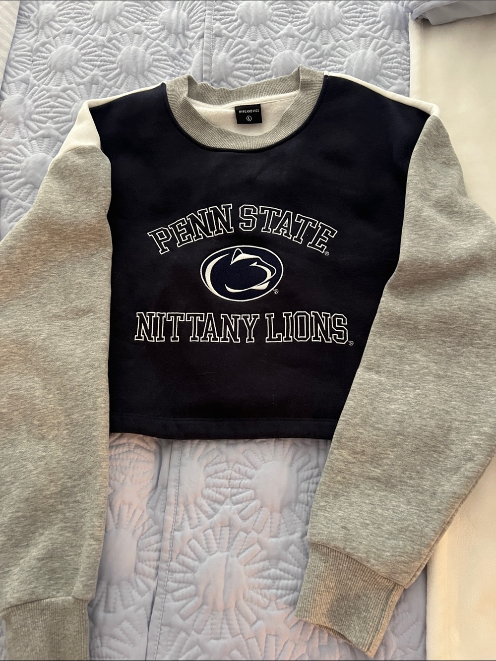 Penn State Crewneck Sweatshirt cropped